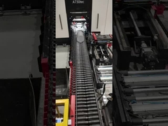 Máquina de aserrar horizontal de alta velocidad con barra redonda de aleación de aluminio HD-730tec