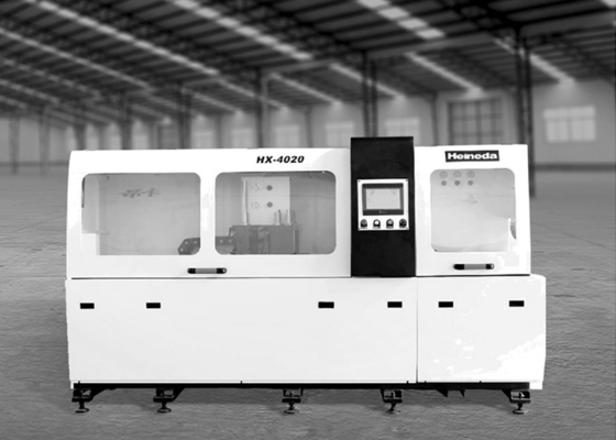 Automatic Positioning Cnc Bandsaw Machine 1.0KW With Electric Control System