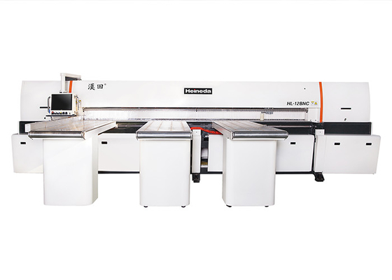 3 Seats Floating Platform CNC Circular Saw Machine 15kw Fully Automatic Model